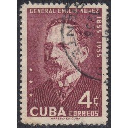 Cuba 433 1955 Gral. Emilio Nuñez usados