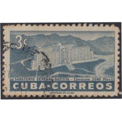 Cuba 414 1954 Sanatorio General Batista usados Cuba 414 1954 Sanatorio General Batista usados
