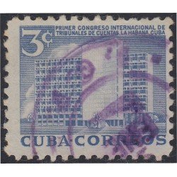 Cuba 396 1953 1º Congreso Internacional de Tribunales de Cuentas usados Cuba 396 1953 1º Congreso Internacional de Tribunales de Cuentas usados