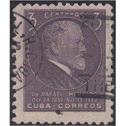 Cuba 383 1953 Rafael Montoro usados Cuba 383 1953 Rafael Montoro usados