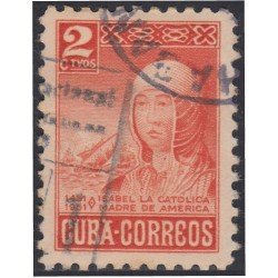 Cuba 356 1952 Isabel La Católica Madre de América usados Cuba 356 1952 Isabel La Católica Madre de América usados
