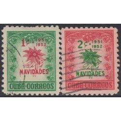 Cuba 352AB 1951 Navidad Christmas usados Cuba 352AB 1951 Navidad Christmas usados