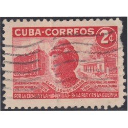Cuba 346 1951 Clara Louise Maass usados Cuba 346 1951 Clara Louise Maass usados
