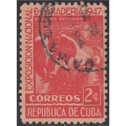 Cuba 297 1947 Exposición Nacional de Ganadería usados Cuba 297 1947 Exposición Nacional de Ganadería usados