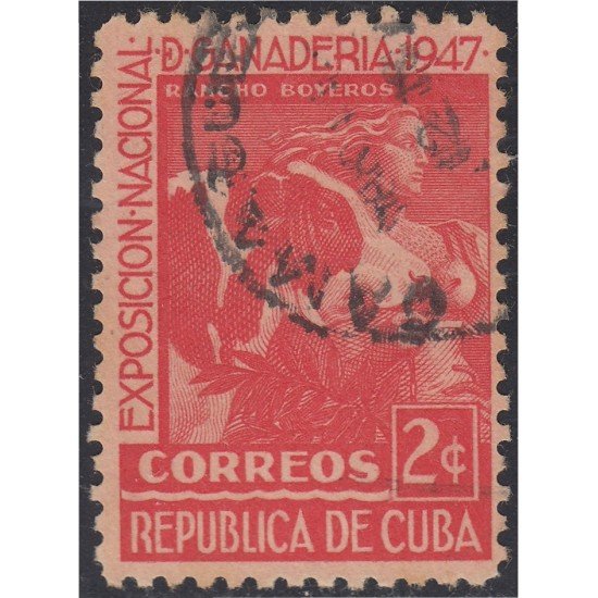 Cuba 297 1947 Exposición Nacional de Ganadería usados Cuba 297 1947 Exposición Nacional de Ganadería usados