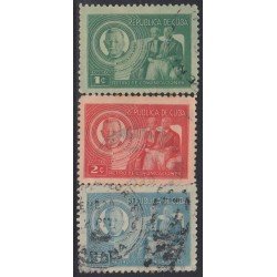 Cuba 297AC 1947 Antonio Oms Sarret Retiro de Comunicaciones usados Cuba 297AC 1947 Antonio Oms Sarret Retiro de Comunicaciones usados