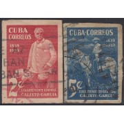 Cuba 260a /61a 1940 Calixto García Lugarteniente sin dentar  usados