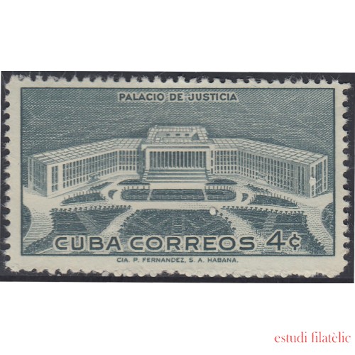 Cuba 460 1957 Palacio de Justicia MNH