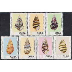 Cuba 1709/15 1973 Moluscos Liguus MH Cuba 1709/15 1973 Moluscos Liguus MH