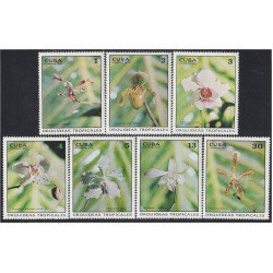 Cuba 1656/62 1973 Orquídeas Tropicales Flores Flowers MH Cuba 1656/62 1973 Orquídeas Tropicales Flores Flowers MH