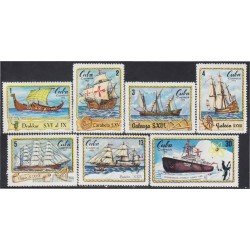 Cuba 1623/29 1972 Barcos Ships MH Cuba 1623/29 1972 Barcos Ships MH