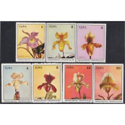 Cuba 1556/62 1972 Orquídeas Tropicales Flores Flowers MH Cuba 1556/62 1972 Orquídeas Tropicales Flores Flowers MH