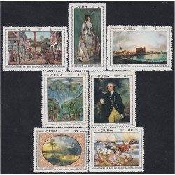 Cuba 1548/54 1971 Obras de Arte del Museo Nacional MH Cuba 1548/54 1971 Obras de Arte del Museo Nacional MH