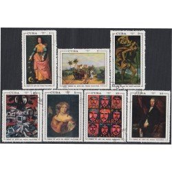 Cuba 1519/25 1971 Obras de Arte del Museo Nacional MH Cuba 1519/25 1971 Obras de Arte del Museo Nacional MH