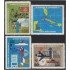 Cuba 1469/72 1971 Día Internacional de la Meteorología MH