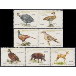 Cuba 1435/41 1970 Fauna Silvestre Venado Guinea MH Cuba 1435/41 1970 Fauna Silvestre Venado Guinea MH