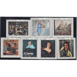 Cuba 1418/24 1970 Obras de Arte del Museo Nacional MH Cuba 1418/24 1970 Obras de Arte del Museo Nacional MH