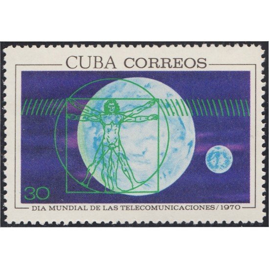 Cuba 1406 1970 Día Mundial de las Telecomunicaciones MH Cuba 1406 1970 Día Mundial de las Telecomunicaciones MH