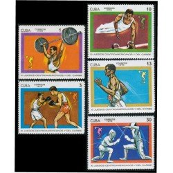 Cuba 1372/76 1970 XI Juegos Centroamericanos y del Caribe MH Cuba 1372/76 1970 XI Juegos Centroamericanos y del Caribe MH