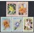 FL3 Cuba 1794/98 1974 Flores Silvestres Flowers MNH