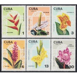 FL2 Cuba 1779/84 1974 Flores Flowers MNH FL2 Cuba 1779/84 1974 Flores Flowers MNH