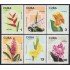 FL2 Cuba 1779/84 1974 Flores Flowers MNH
