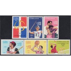 Cuba 1740/45 1974 XII Juegos Centroamericanos y del Caribe MNH Cuba 1740/45 1974 XII Juegos Centroamericanos y del Caribe MNH