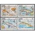 Cuba 1725/28 1973 Cartografía Cubana MNH