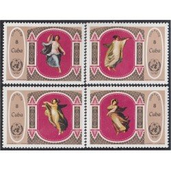 Cuba 1697/00 1973 Pinturas de José Madrago MNH Cuba 1697/00 1973 Pinturas de José Madrago MNH