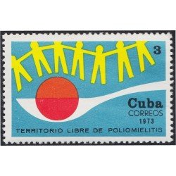 Cuba 1663 1973 Territorio libre de poliomielitis MNH Cuba 1663 1973 Territorio libre de poliomielitis MNH
