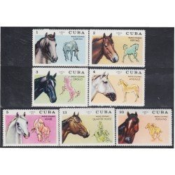 Cuba 1586/92 1972 Caballos Horses MNH Cuba 1586/92 1972 Caballos Horses MNH