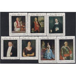 Cuba 1575/81 1972 Obras del Museo de La Ciudad de La Habana MNH Cuba 1575/81 1972 Obras del Museo de La Ciudad de La Habana MNH