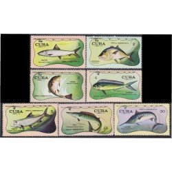 Cuba 1526/32 1971 Pesca Deportiva Peces Fishes MNH Cuba 1526/32 1971 Pesca Deportiva Peces Fishes MNH