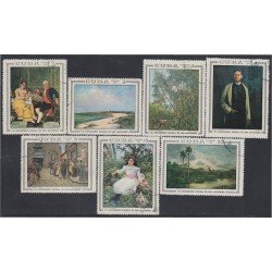 Cuba 1255/61 1968 150 Aniversario de la escuela de pintura San Alejandro usados Cuba 1255/61 1968 150 Aniversario de la escuela de pintura San Alejandro usados