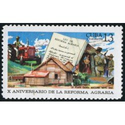 Cuba 1274 1969 X Aniversario de la Reforma Agraria MH Cuba 1274 1969 X Aniversario de la Reforma Agraria MH