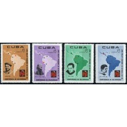Cuba 1129/32 1967 Conferencia de solidaridad de los pueblos de América Latina MH Cuba 1129/32 1967 Conferencia de solidaridad de los pueblos de América Latina MH