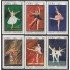 Cuba 1116/21 1967 Ballet Nacional de Cuba MH