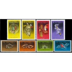 Cuba 1078/85 1967 VIII Aniversario Cuba Correos MH Cuba 1078/85 1967 VIII Aniversario Cuba Correos MH