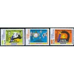 Cuba 1057/59 1966 Seminario Internacional sobre tiempo libre y recreación MH Cuba 1057/59 1966 Seminario Internacional sobre tiempo libre y recreación MH