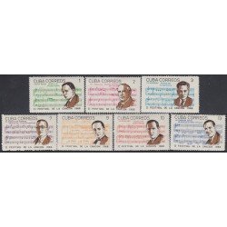 Cuba 1040/46 1966 II Festival de la canción MNH Cuba 1040/46 1966 II Festival de la canción MNH