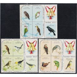 Cuba 1452/66 1970 Navidad Christmas Pájaros Birds MNH Cuba 1452/66 1970 Navidad Christmas Pájaros Birds MNH