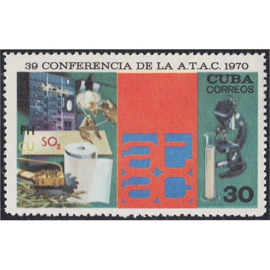 Cuba 1434 1970 39 Conferencia de la ATAC MNH Cuba 1434 1970 39 Conferencia de la ATAC MNH
