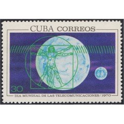 Cuba 1406 1970 Día Mundial de las Telecomunicaciones MNH Cuba 1406 1970 Día Mundial de las Telecomunicaciones MNH