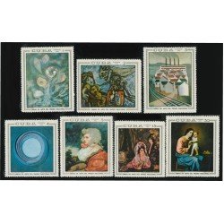 Cuba 1284/90 1969 Obras de Arte del Museo Nacional MNH Cuba 1284/90 1969 Obras de Arte del Museo Nacional MNH