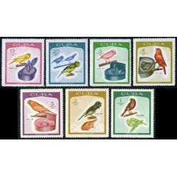 Cuba 1226/32 1968 Canarios Pájaros Birds MNH Cuba 1226/32 1968 Canarios Pájaros Birds MNH