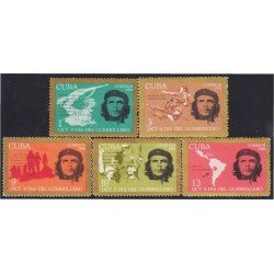 Cuba 1221/25 1968 Ernesto Che Guevara MH Cuba 1221/25 1968 Ernesto Che Guevara MH