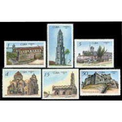 Cuba 1180/85 1967 Edificios Históricos MNH Cuba 1180/85 1967 Edificios Históricos MNH