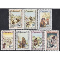 Cuba 1094/00 1967 Orígenes del hombre MNH Cuba 1094/00 1967 Orígenes del hombre MNH