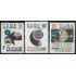 VAR2/S Cuba 1075/77 1966 Forum Nacional de Comunicaciones MNH