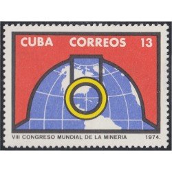 Cuba 1812 1974 VIII Congreso Mundial de la Minería MH Cuba 1812 1974 VIII Congreso Mundial de la Minería MH